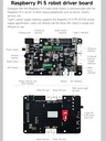 Raspbot V2 AI Vision Robot Car. Para Raspberry Pi 5