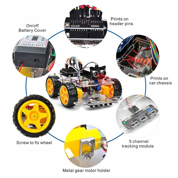 Kit Robot Car OSOYOO V2.0. Para Arduino™