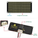 Matriz LED 8x16 AIP1640