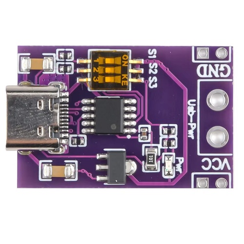 Módulo cargador trigger de carga rápida USB C PD/QD