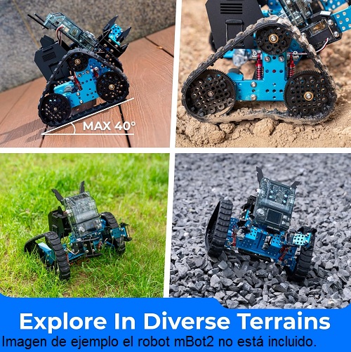 Pack de expansión Rover Robotics para mBot2