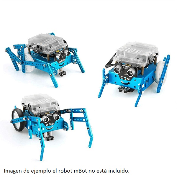 Pack de expansión 3 en 1 Seis patas para mBot