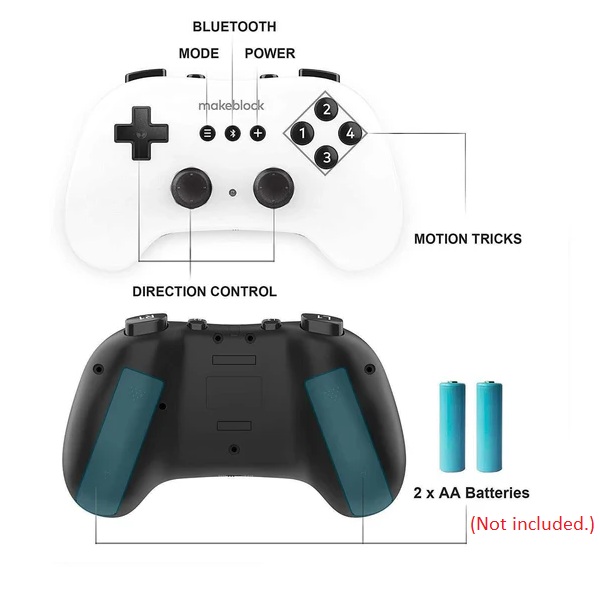 Control remoto joystick Bluetooth. Makeblock