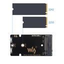 Adaptador PCIe a M.2 (E) para Raspberry Pi 5 con SSD NVMe y Ventilador de Refrigeración