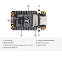 Placa de desarrollo con pantalla ESP32-C6 de 1.47 pulgadas