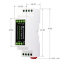 Convertidor RS232 a RS485. Con aislamiento digital