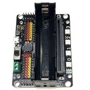 Tarjeta de expansión con partabaterías. Para micro:bit®