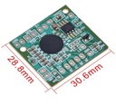 Módulo grabador de sonido y voz. 120 segundos