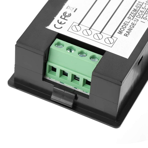 Voltímetro digital con LCD. 100V 20A
