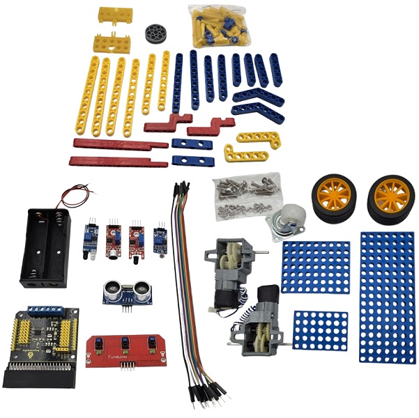 Kit bloques de construcción robótica N7. Para micro:bit®