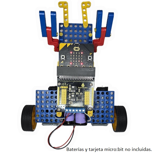 Kit bloques de construcción robótica N7. Para micro:bit®
