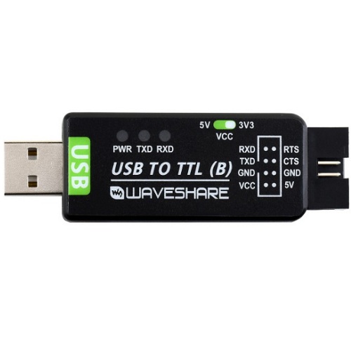 Convertidor Industrial USB A TTL, Original CH343G Soporte a bordo, multiprotección y sistemas