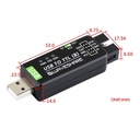 Convertidor Industrial USB A TTL, Original CH343G Soporte a bordo, multiprotección y sistemas