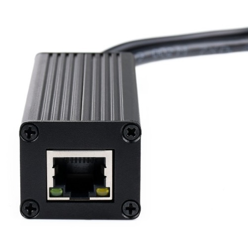 Divisor PoE Gigabit industrial. Puerto de salida USB tipo C