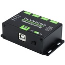 Convertidor industrial USB a UART TTL. 4 canales