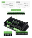 Módulo de relé industrial Modbus RTU de 8 canales (D) con entrada digital e interfaz RS485