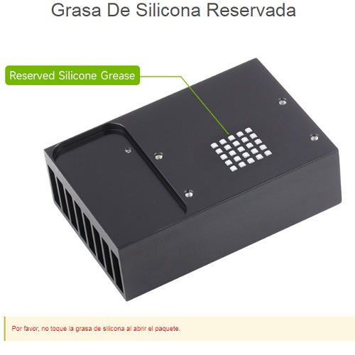 Ventilador de refrigeración dedicado para Jetson Nano. Velocidad ajustable