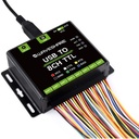 Convertidor Industrial USB a UART TTL de 8 canales