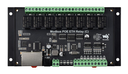 Módulo industrial 8 relés con doble Ethernet, Modbus RTU y PoE