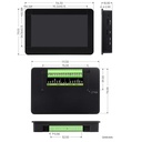 ESP32-S3 con pantalla táctil de 4.3''. Con carcasa plástica