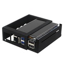 Caja metálica para pantalla LCD MHS 3.5’’. Para Raspberry Pi