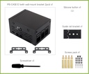 Caja metálica industrial para Raspberry Pi 5