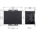 Caja metálica industrial para Raspberry Pi 5
