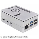 Caja plástica para Raspberry Pi. Tipo A Gris