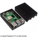 Caja plástica para Raspberry Pi. Tipo B Gris