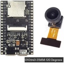 Módulo WiFi/Bluetooth ESP-32-S3 N16R8 con cámara OV2640 120°. USB tipo C
