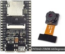 Módulo WiFi/Bluetooth ESP-32-S3 N16R8 con cámara OV2640 66°. USB tipo C