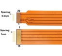 Cable adaptador FPC para cámara para Raspberry Pi. 700mm