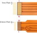 Cable adaptador DSI FPC para display para Raspberry Pi. 150mm