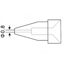 Punta de repuesto 0.8mm para pistola desoldadora ZD-415/ZD-987