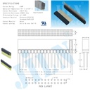 Header hembra 2x20. 2.54mm. H16/P3.0