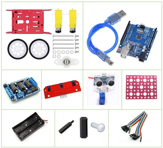 Kit robótico para Arduino. N°2