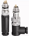 Conector impermeable M8 hembra de 6 pines aéreo de ALTA CALIDAD