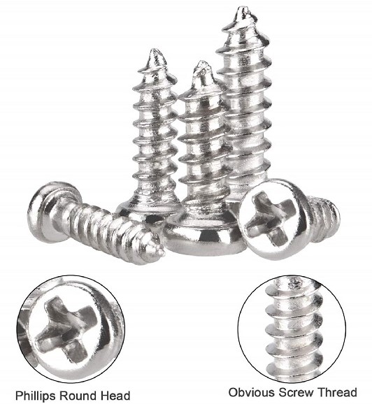 Mini Kit De 1000 Piezas De Tornillos M1 M1.2 M1.4 M1.7 Phillips
