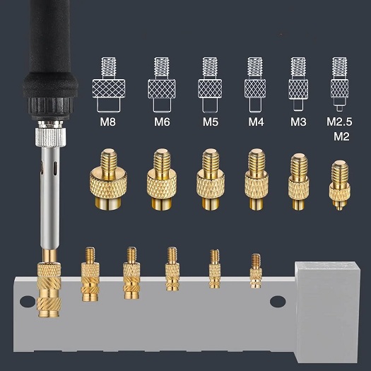 Tuercas de inserción térmicas