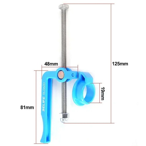 Aplicador de soldadura de jeringa. Con tornillo. Para jeringas de 5 a 10 CC