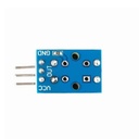 Módulo PCB de suiche pulsador 12x12mm. Amarillo