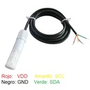 Sensor de temperatura y humedad SHT30 RS485 MODBUS-RTU. SL67