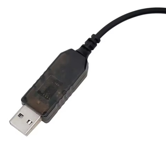 Cable de carga de batería de litio 8.4 V. Con conector DC