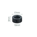 Anillo de acero limitador para eje de 10mm