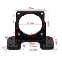 Soporte con base horizontal para NEMA 34/86