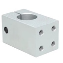 Soporte con abrazadera de fijación para eje. FXLJ 12mm
