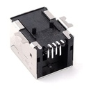 Conector USB tipo‑B hembra SMD