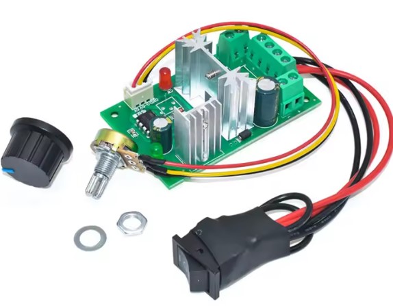 Control motor DC, inversor de giro, 30V/6A