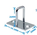 Mini cerradura magnética de 12V