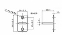 Mini cerradura magnética de 12V